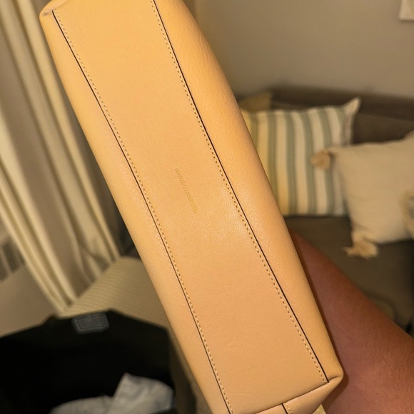 Coach Tan/Yellow Leather Women's Bag and Charm - Picture 6 of 8